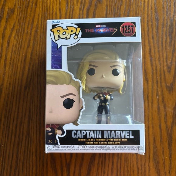 Captain Marvel Funko Pop! The Marvels #1257 Target Exclusive - Picture 1 of 6